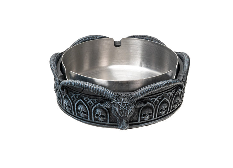 Baphomet Ashtray 1 - JPs Horror Collection