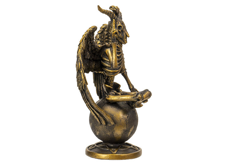 Baphomet Skeleton Statue 4 - JPs Horror Collection