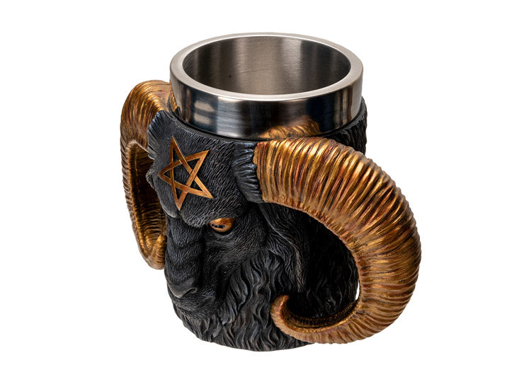 Baphomet Mug Tankard 4 - JPs Horror Collection