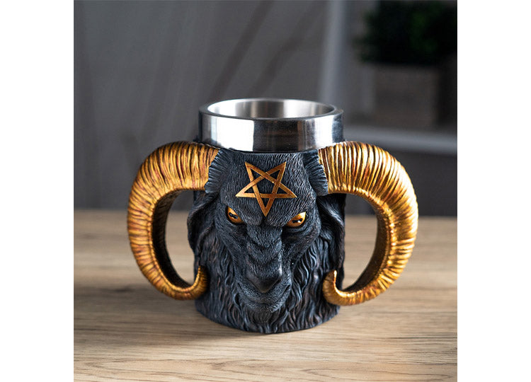 Baphomet Mug Tankard 6 - JPs Horror Collection