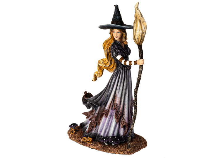 Bewitching Autumn Witch Figurine 4 - JPs Horror Collection