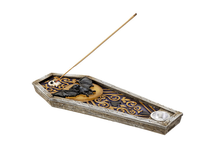 Coffin Bat Incense Burner 1 - JPs Horror Collection