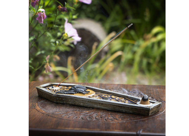 Coffin Bat Incense Burner