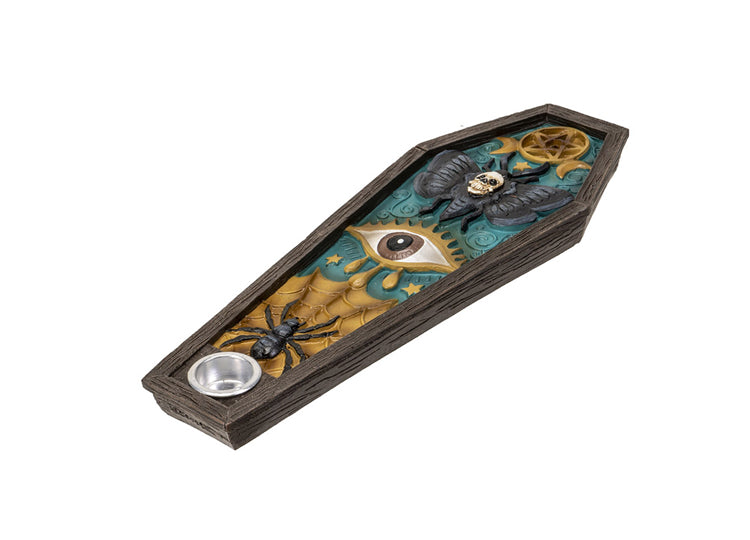 Coffin Death Moth Incense Burner 5 - JPs Horror Collection