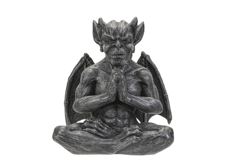 Meditation Gargoyle - Palms Together 1 - JP's Horror Collection