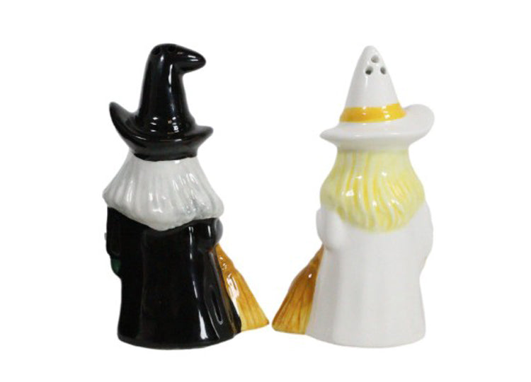 Good Witch Bad Witch Salt and Pepper Shakers 4 - JPs Horror Collection