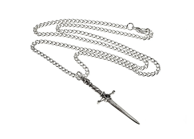 Alchemy England Hand of Macbeth Dagger Pendant Gothic Shakespeare Necklace 3 - JPs Horror Collection