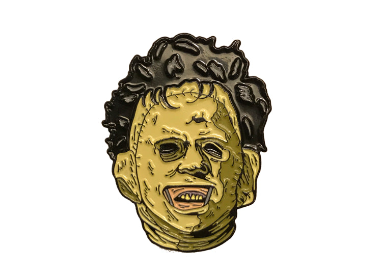 Leatherface - The Texas Chainsaw Massacre Enamel Pin - JPs Horror Collection