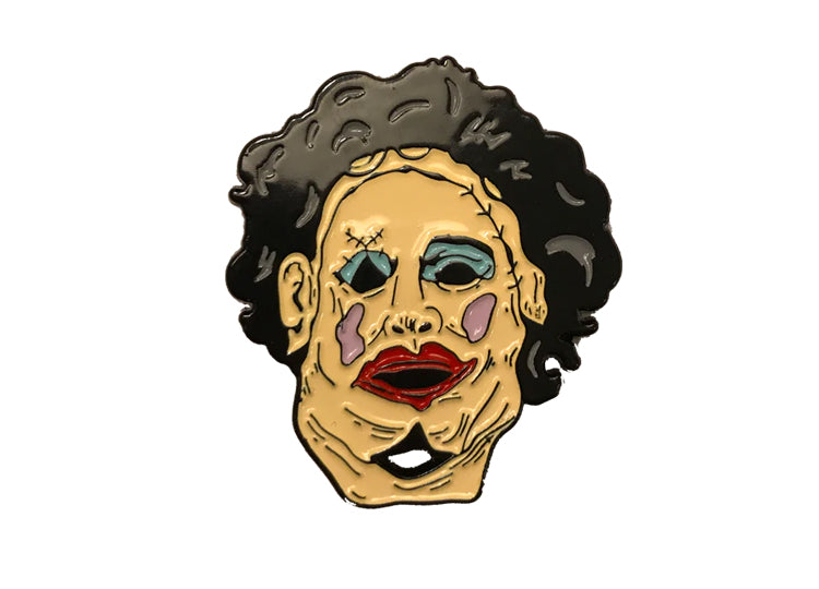 Leatherface Pretty Woman - The Texas Chainsaw Massacre Enamel Pin - JPs Horror Collection