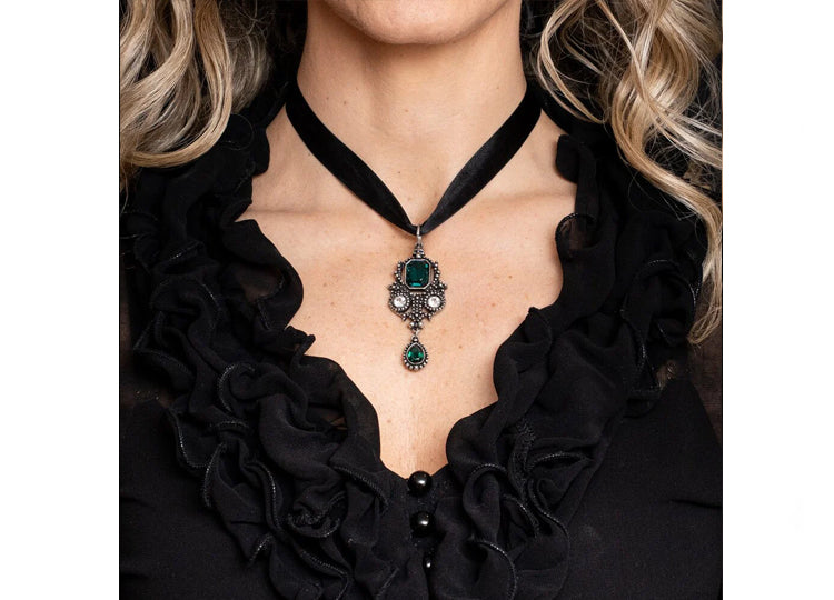 Alchemy England Lost Jewels of Paris Necklace Gothic Crystal Necklace 8 - JPs Horror Collection