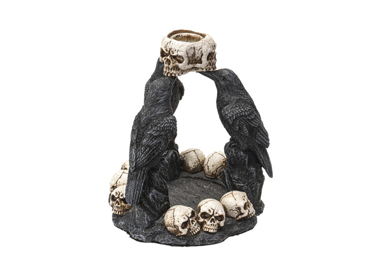 Raven Backflow Incense Burner 3 - JP's Horror Collection