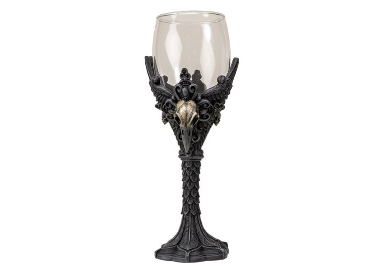Raven Glass Goblet 2 - JPs Horror Collection