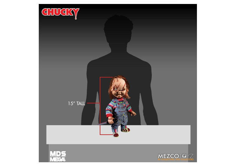 Talking Scarred Chucky - Bride of Chucky 8 - JPs Horror Collection