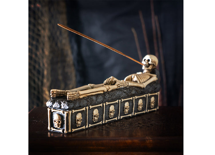 Skeleton Incense Burner Box 6 - JPs Horror Collection
