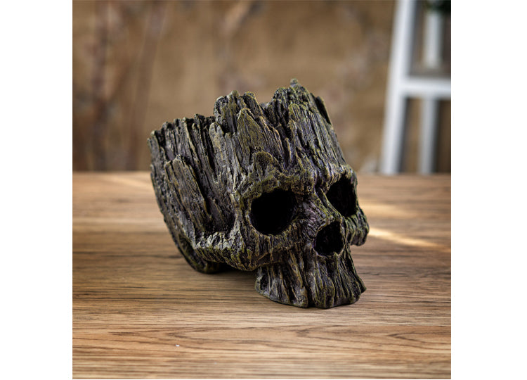 Tree Planter Skull 6 - JPs Horror Collection