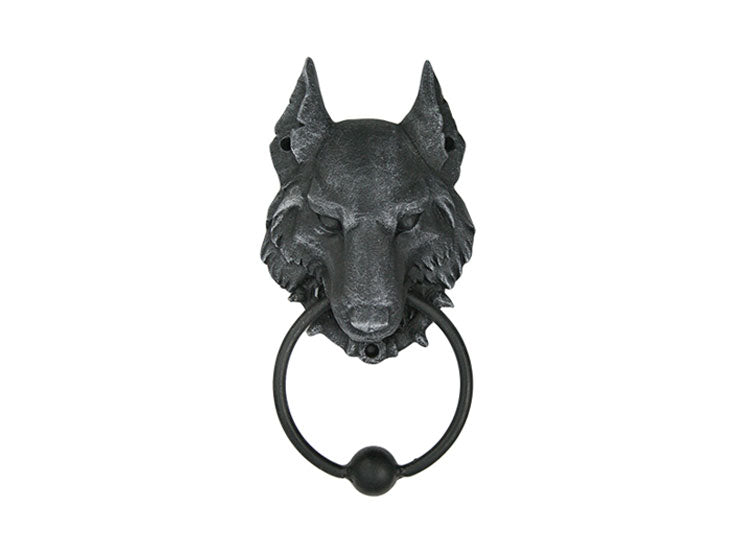 Wolf Head Door Knocker 1 - JPs Horror Collection