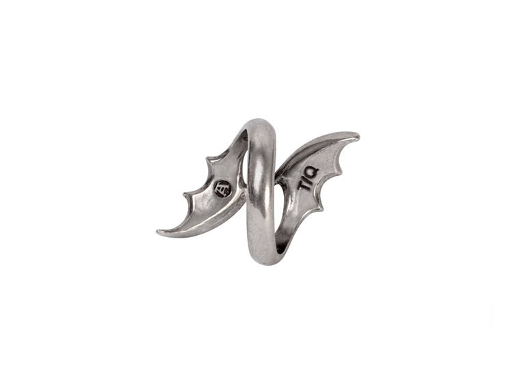 Alchemy England A Night With Goethe Ring – Gothic Raven Skull Ring - JP's Horror