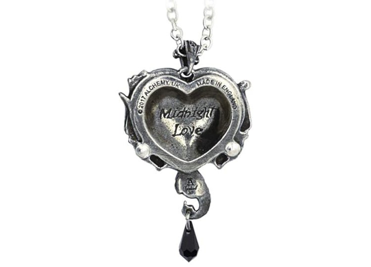 Alchemy England Affaire Du Coeur Necklace Gothic Heart Pendant Necklace - JP's Horror
