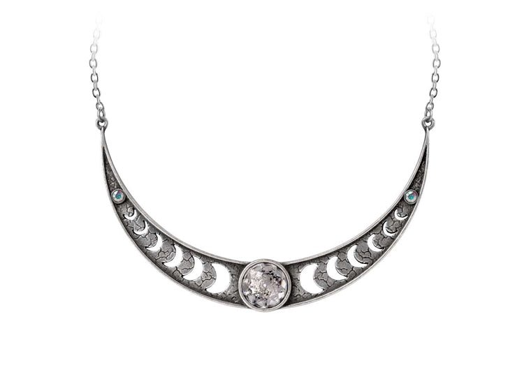 Alchemy England Priestess of Ishtar Necklace Gothic Goddess Moon Pendant - JP's Horror