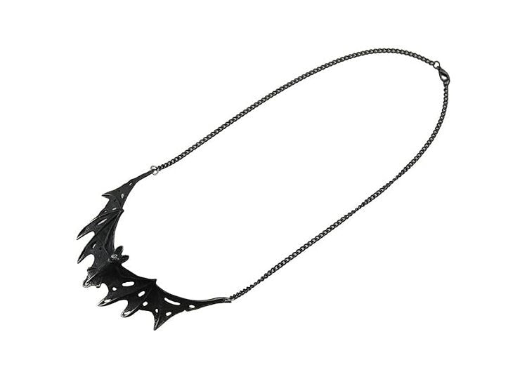 Alchemy England Villa Diodati Pendant Necklace Gothic Flying Bat Pendant - JP's Horror