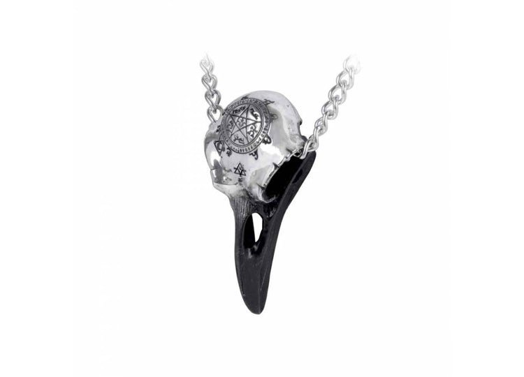 Alchemy England Volvan Ravenskull Necklace Viking Raven Skull Pendant - JP's Horror