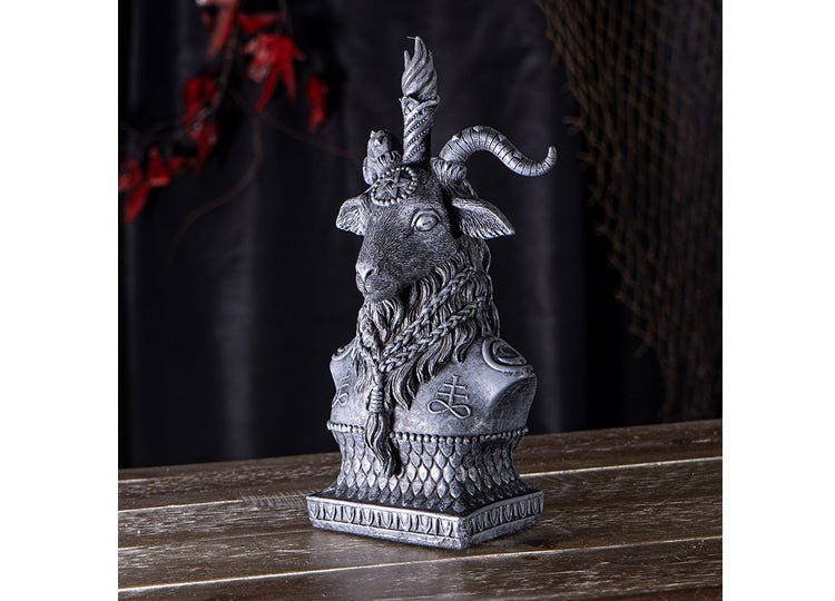 Baphomet Bust - JP's Horror