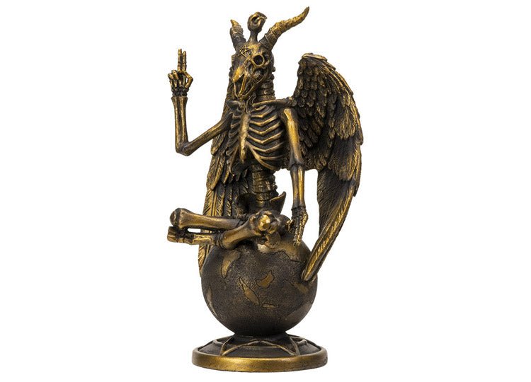 Baphomet Skeleton Statue - JP's Horror