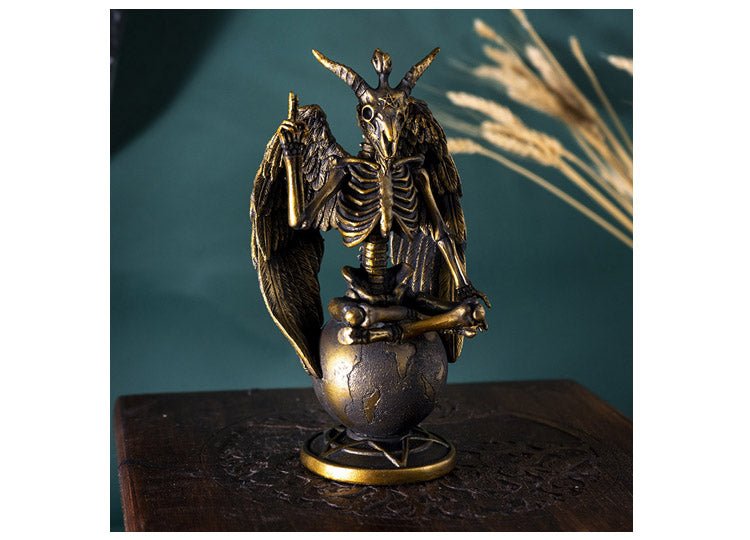 Baphomet Skeleton Statue - JP's Horror
