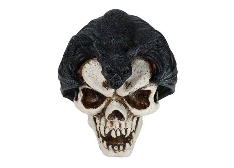 Bat on Skull - JP's Horror