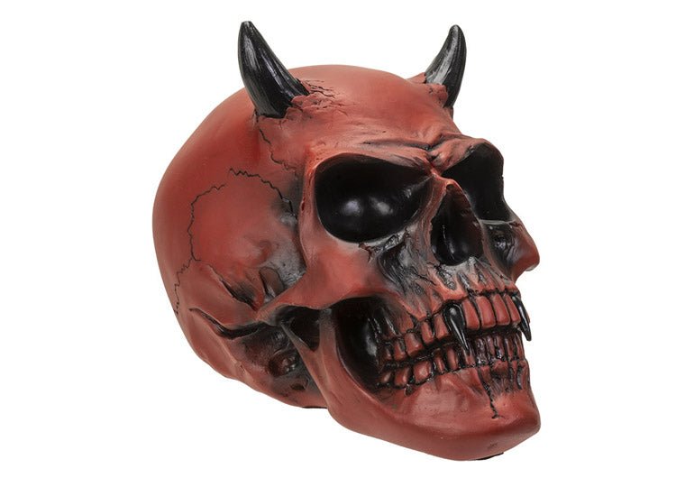 Crimson Demon Skull - JP's Horror