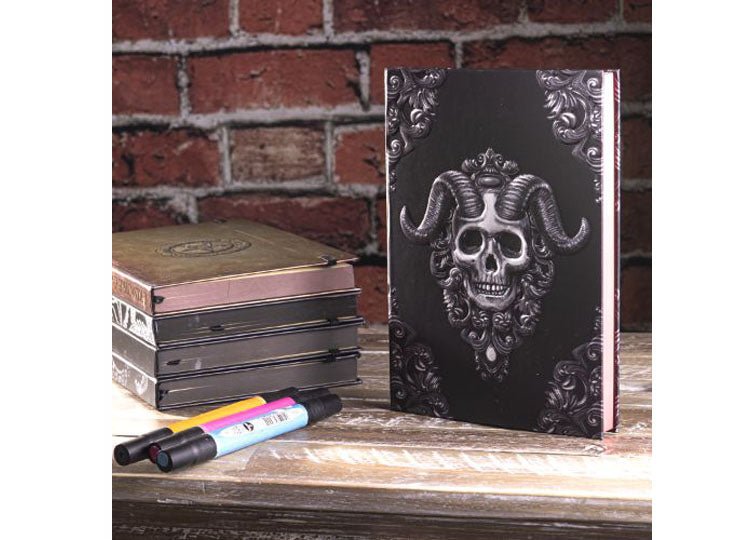 Demon Skull Embossed Journal - JP's Horror