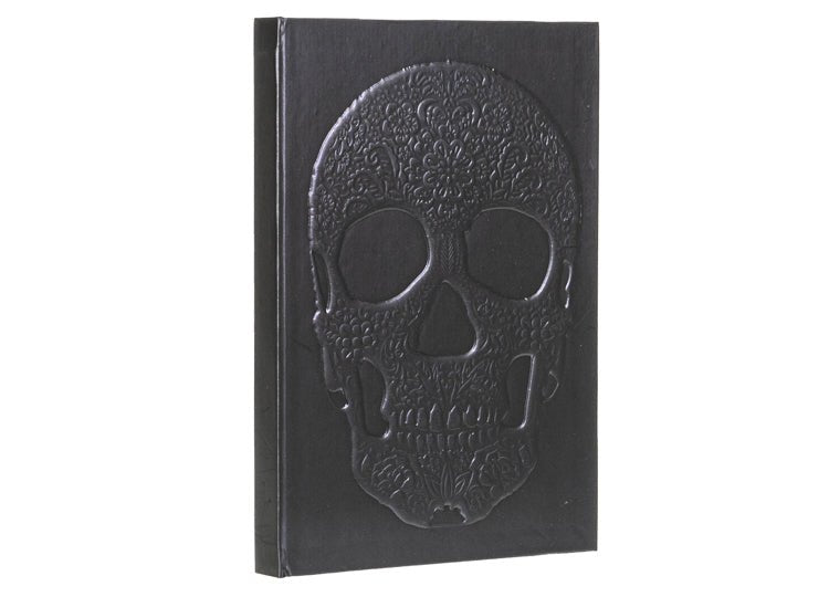 Floral Skull Embossed Journal - JP's Horror