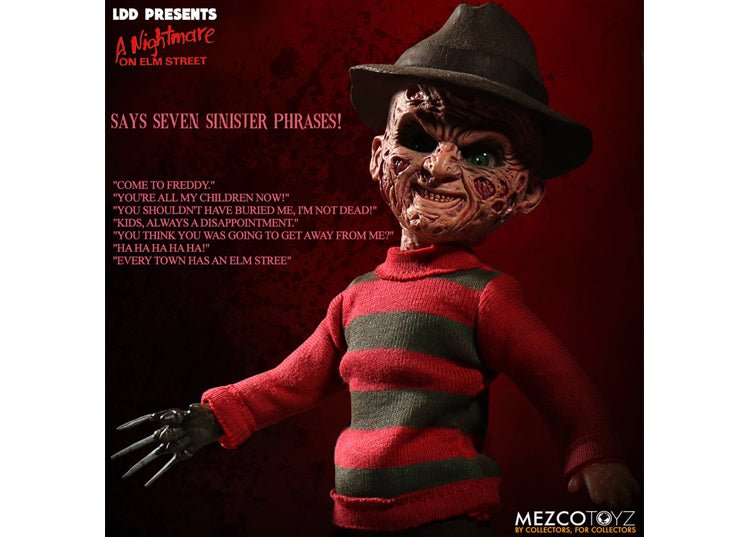 Freddy Krueger Talking Living Dead Dolls – A Nightmare on Elm Street Collectible - JP's Horror