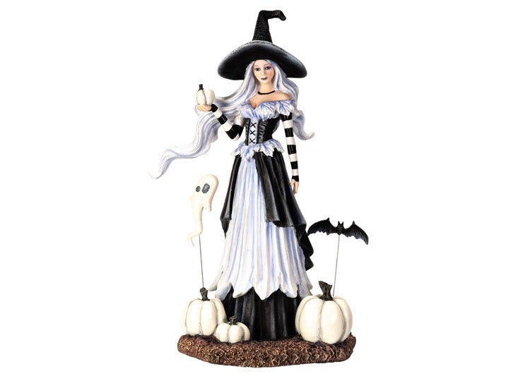 Ghost Pumpkins Witch Figurine - JP's Horror