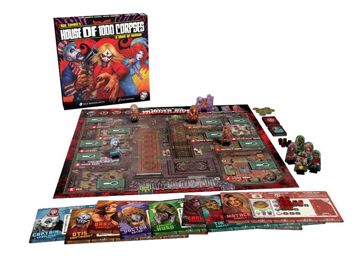 House of 1000 Corpses Board Game - JP's Horror