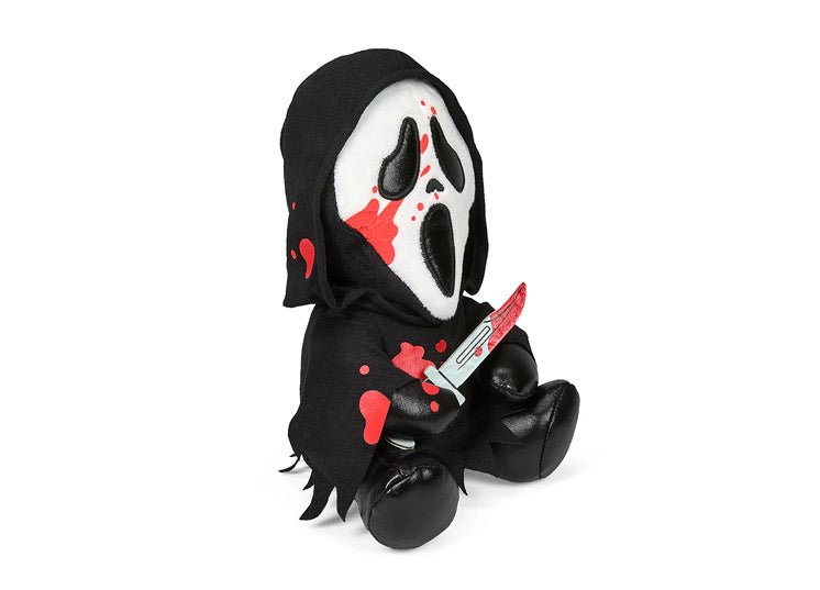Kidrobot Bloody Ghost Face Phunny Plush – Scream 8” Horror Collectible Plush - JP's Horror