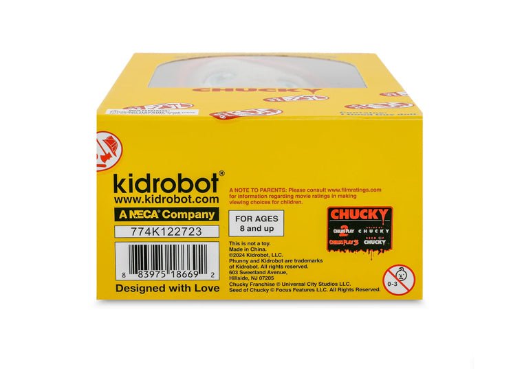 Kidrobot Good Guy Chucky Phunny Plush – Child’s Play 2 7.5” Horror Collectible (Box Edition) - JP's Horror