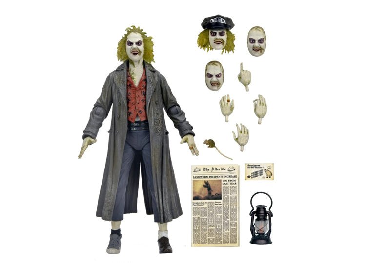 NECA Beetlejuice Bio-Exorcist Ultimate 7” Figure – Beetlejuice Collectible - JP's Horror