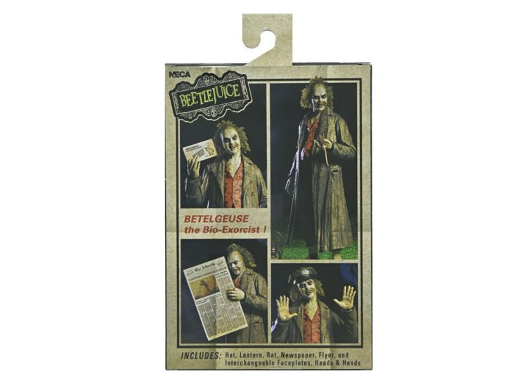 NECA Beetlejuice Bio-Exorcist Ultimate 7” Figure – Beetlejuice Collectible - JP's Horror
