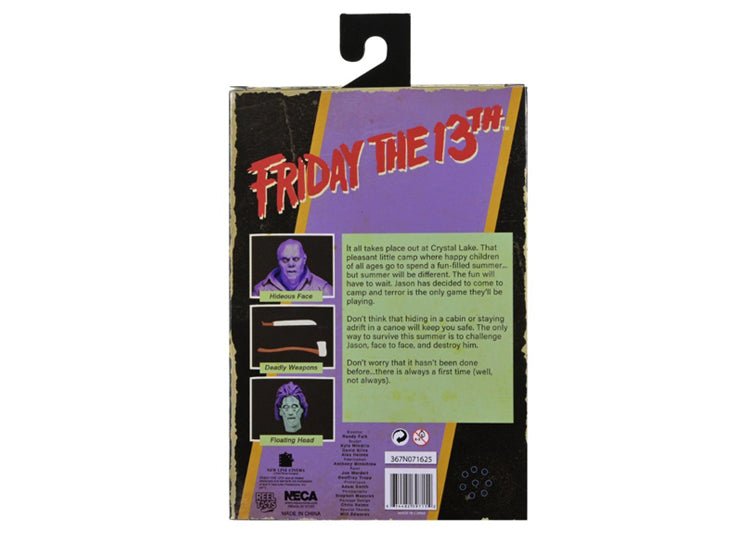 NECA Jason Voorhees Classic Video Game Ultimate 7” Figure – Friday the 13th NES Appearance - JP's Horror