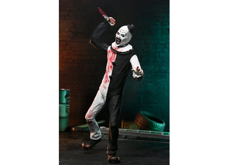 NECA Terrifier 2 Ultimate Art the Clown Blood Splattered 7 Inch Action Figure - JP's Horror