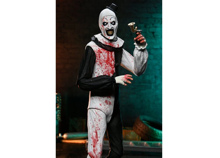 NECA Terrifier 2 Ultimate Art the Clown Blood Splattered 7 Inch Action Figure - JP's Horror