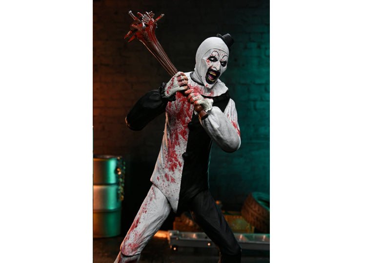 NECA Terrifier 2 Ultimate Art the Clown Blood Splattered 7 Inch Action Figure - JP's Horror