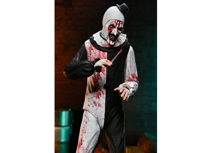 NECA Terrifier 2 Ultimate Art the Clown Blood Splattered 7 Inch Action Figure - JP's Horror