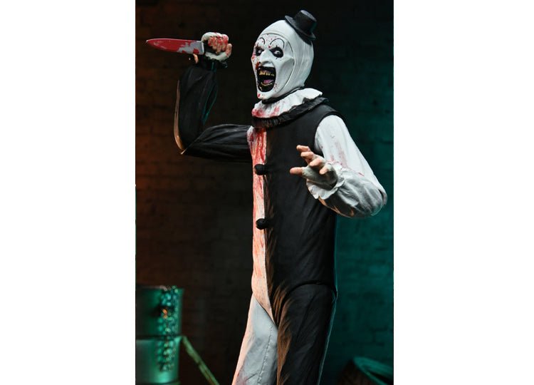 NECA Terrifier 2 Ultimate Art the Clown Blood Splattered 7 Inch Action Figure - JP's Horror