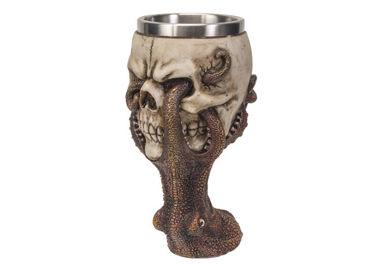 Octopus Skull Goblet - JP's Horror