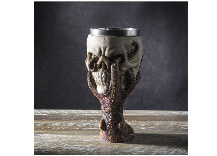 Octopus Skull Goblet - JP's Horror