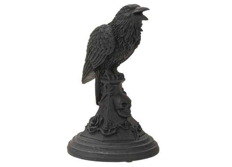 Poe's Raven Candleholder - JP's Horror