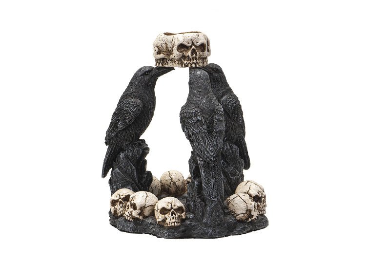 Raven Backflow Incense Burner - JP's Horror