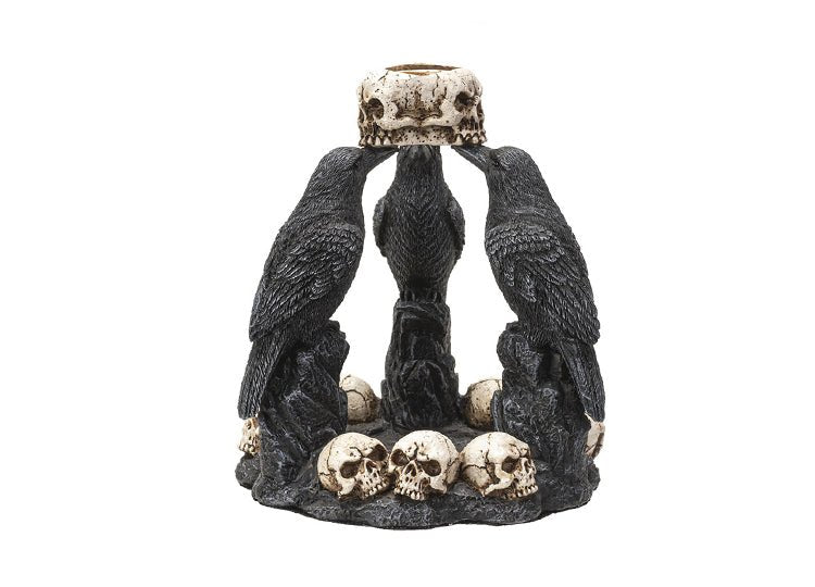 Raven Backflow Incense Burner - JP's Horror